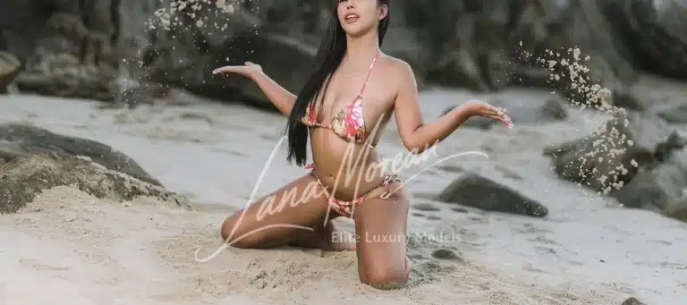 High class Thai model in bikini