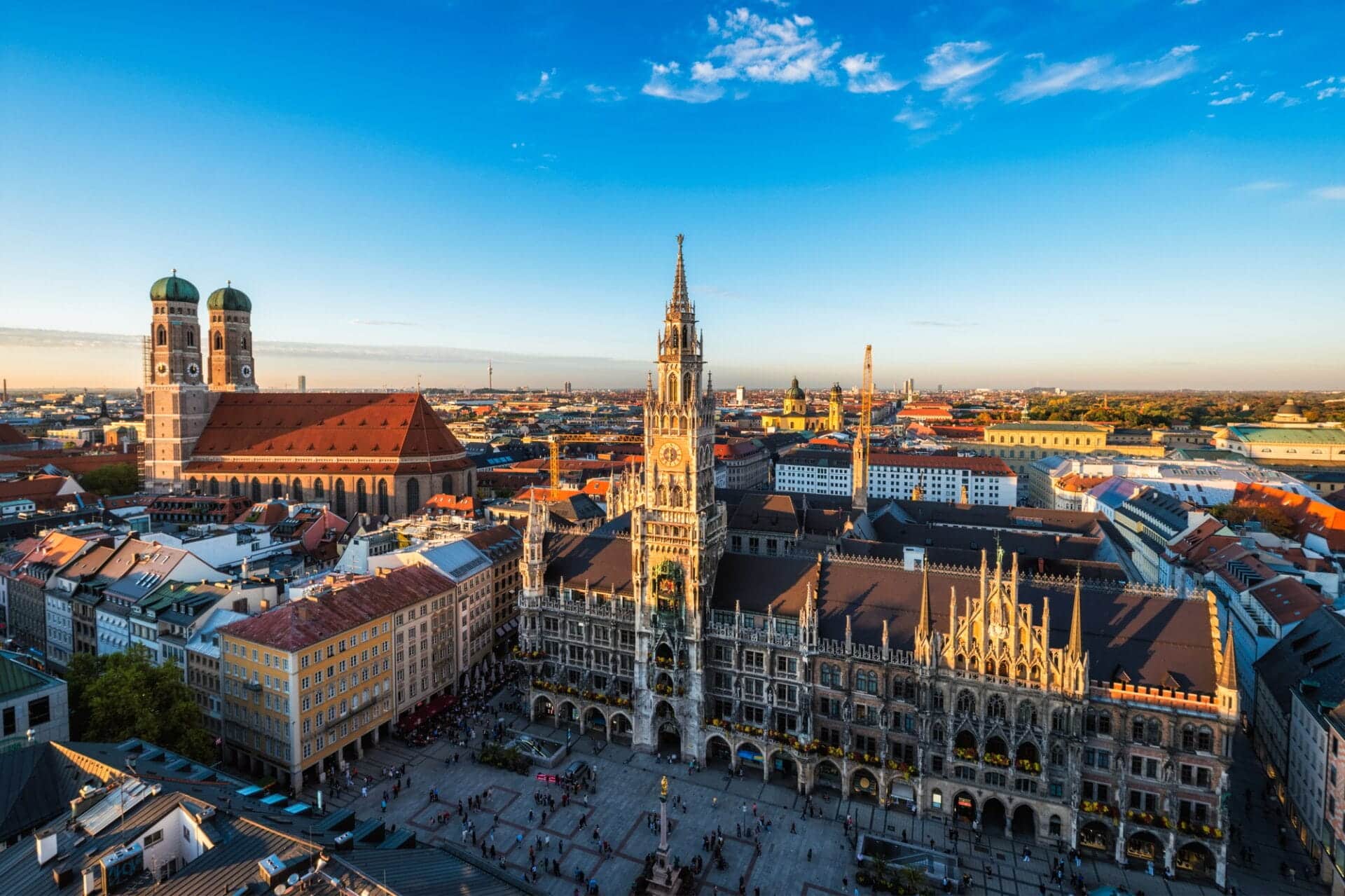 Munich city impression for Lana High Class Escort