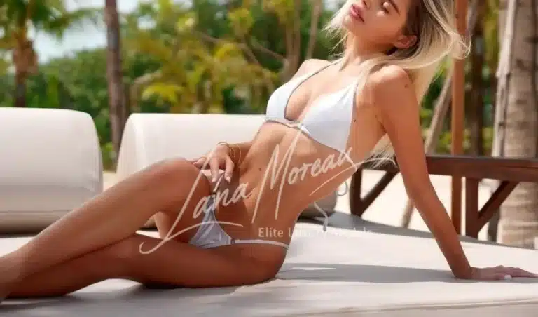 Sun-kissed blonde elite companion dubai