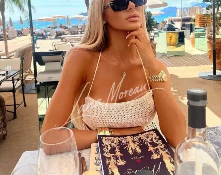 VIP blonde companion Dubai