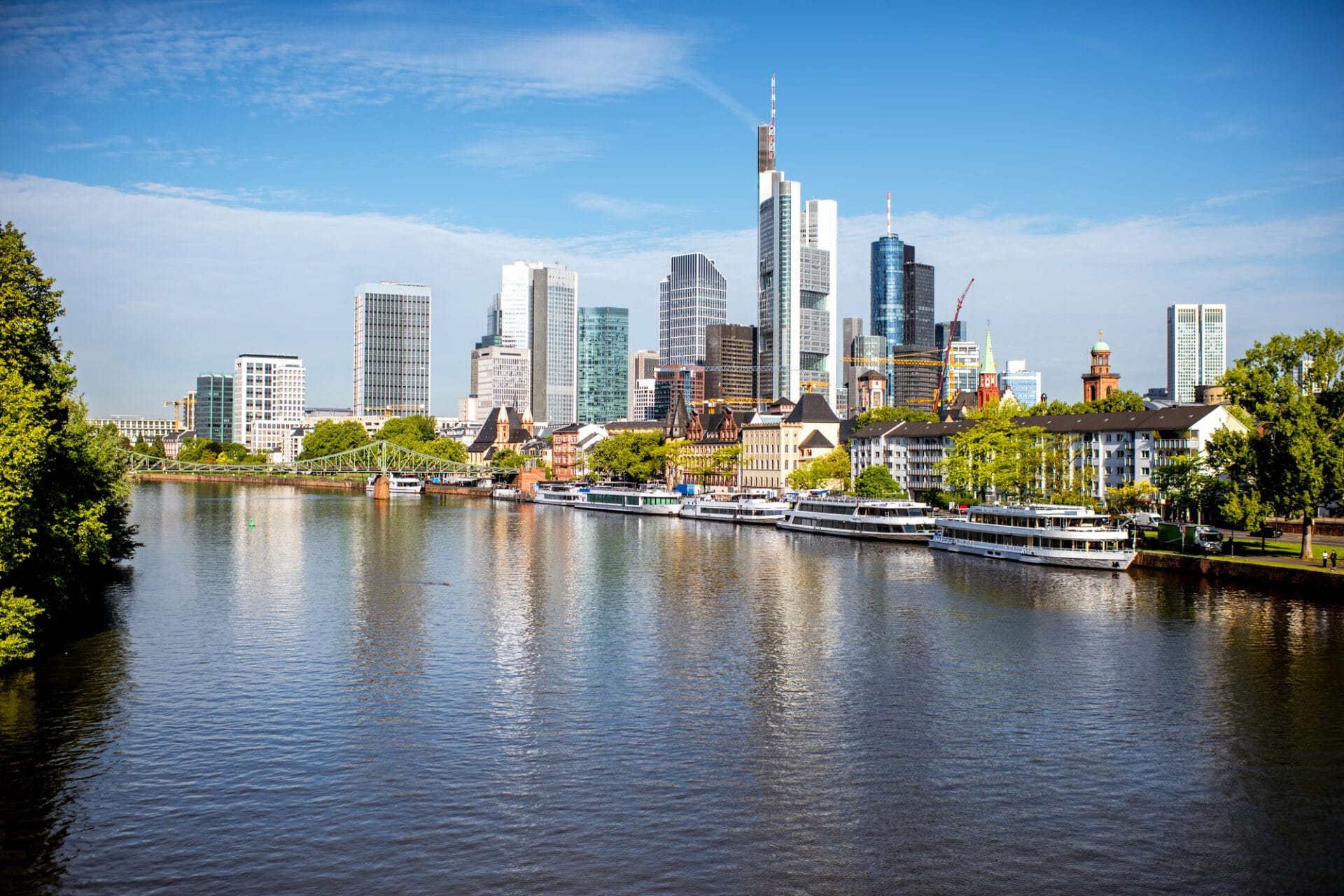 Frankfurt city impression for Lana High Class Escort