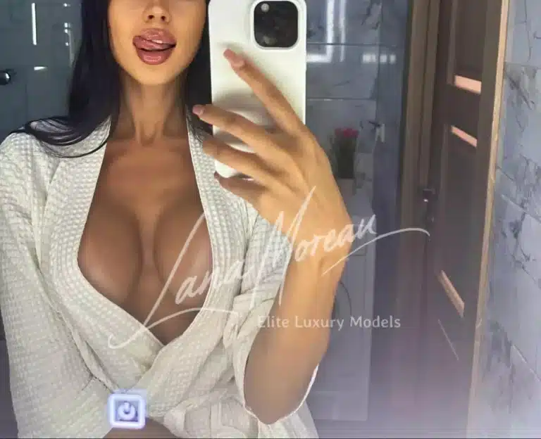 VIP Companion Milana Dubai in Bathrobe