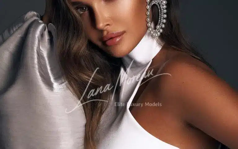VIP escort model glamorous portrait